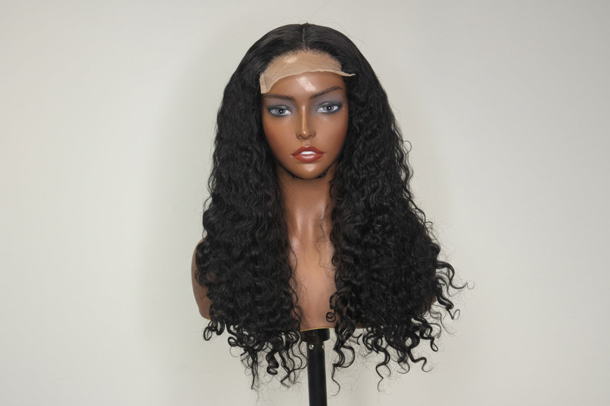 Pixy V Curls Baby Tiny Wig – lightweight curly wig with 6x6 frontal, view 2 of 2