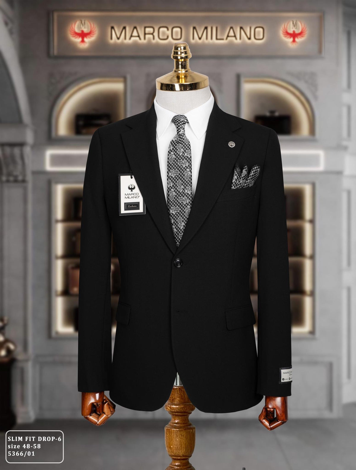 The Gent-Look Men's Blazer Set – men's blazer and matching trouser set, view 2 of 2