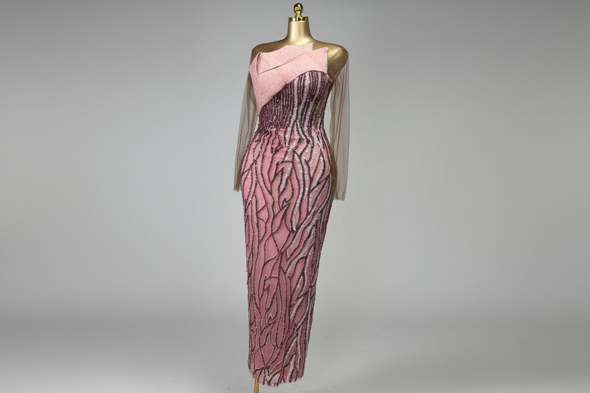 Eloquent Luxury Couture Dress – luxury couture evening dress, view 3 of 3
