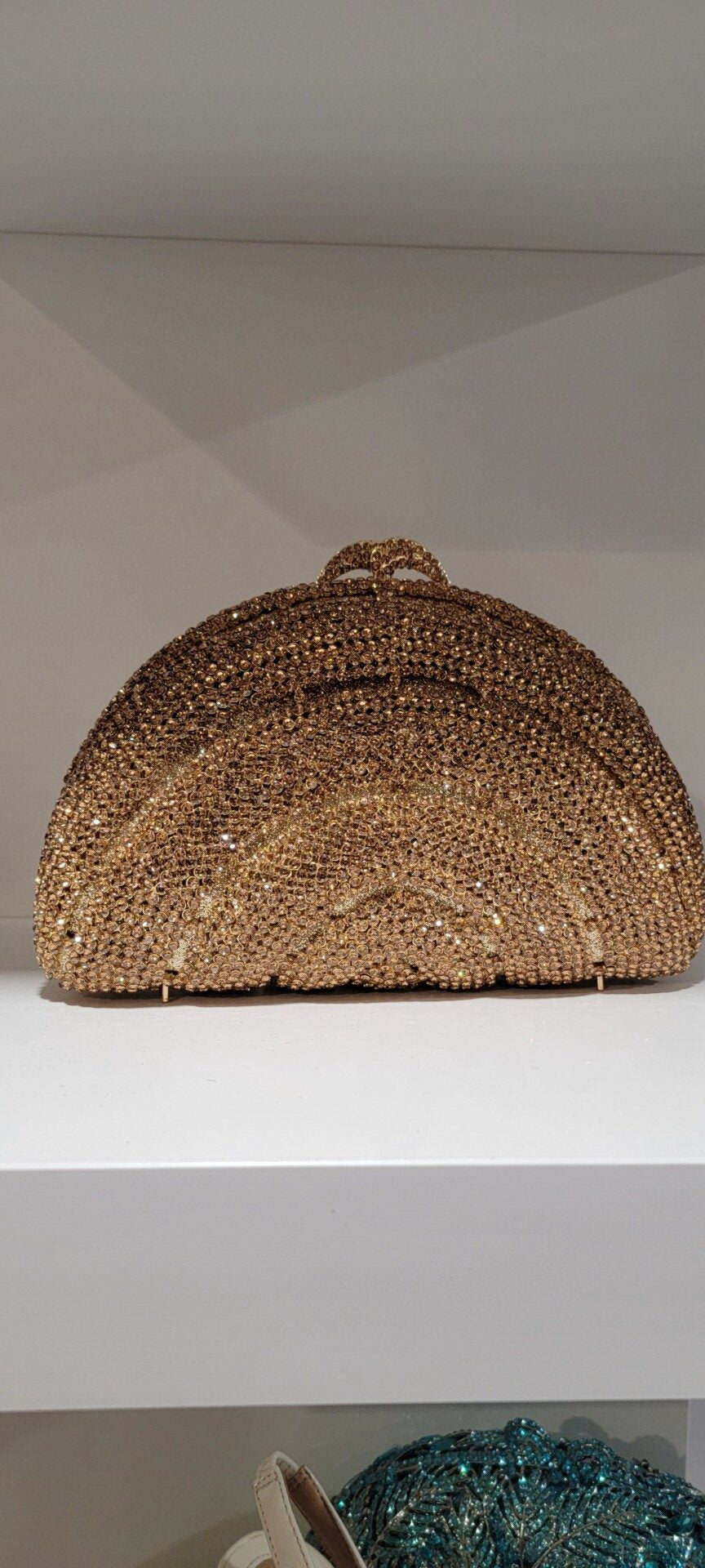 Gold Party Purse – gold party purse, view 3 of 3
