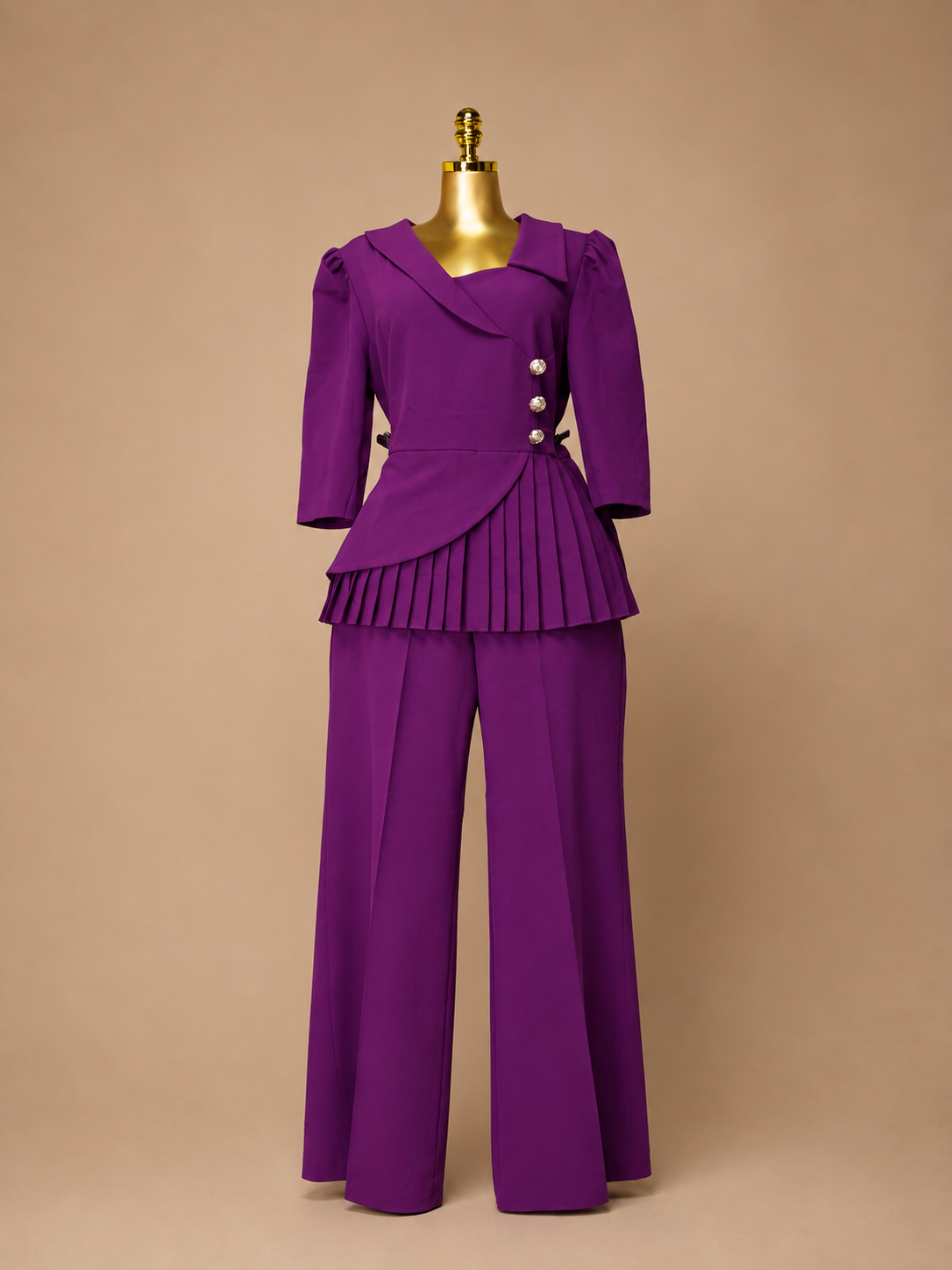 ROYAL PURPLE PANT SET