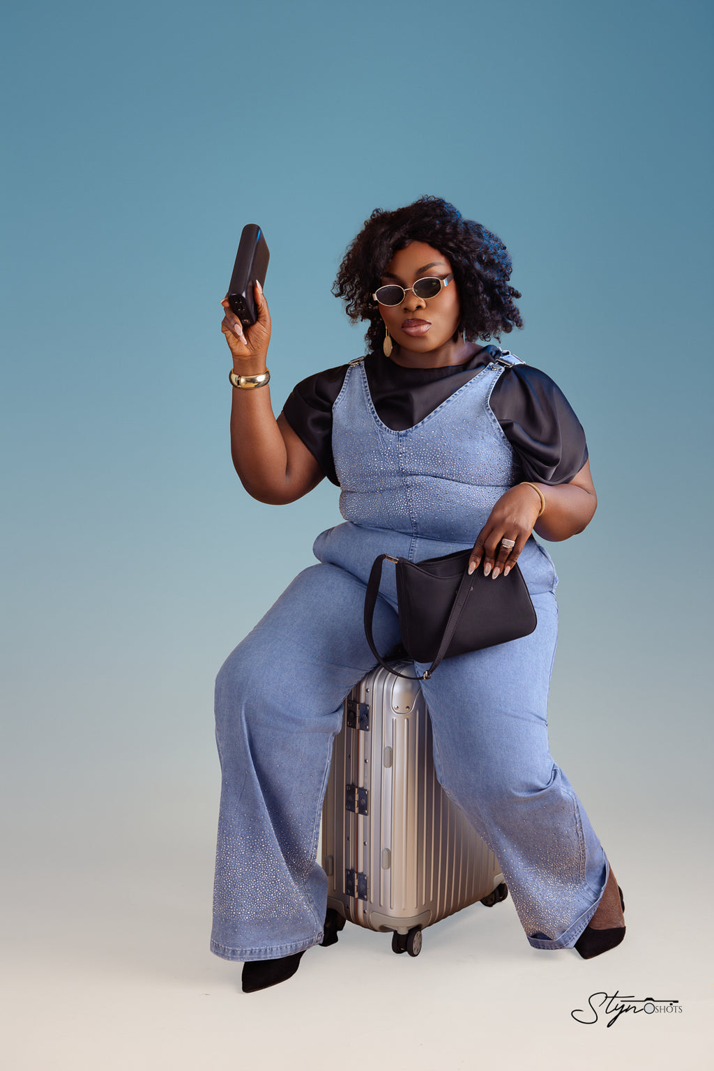 Denim jeans Jumpsuit