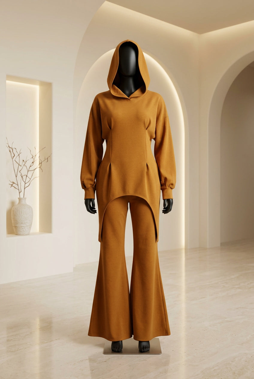 Hooded Winter Pant Set – warm hooded two-piece pant set, view 2 of 4