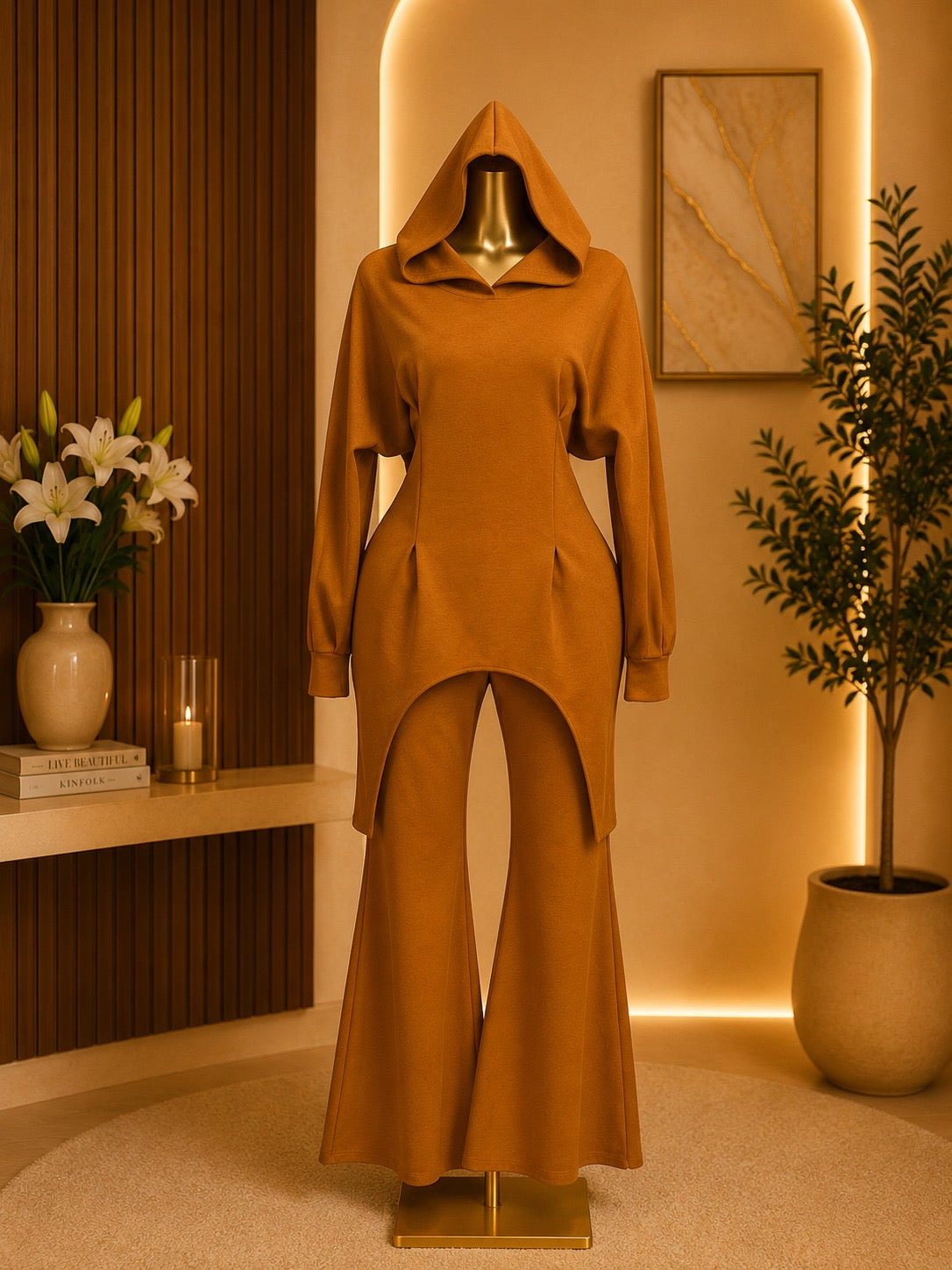 MUSTARD LOUNGE SET