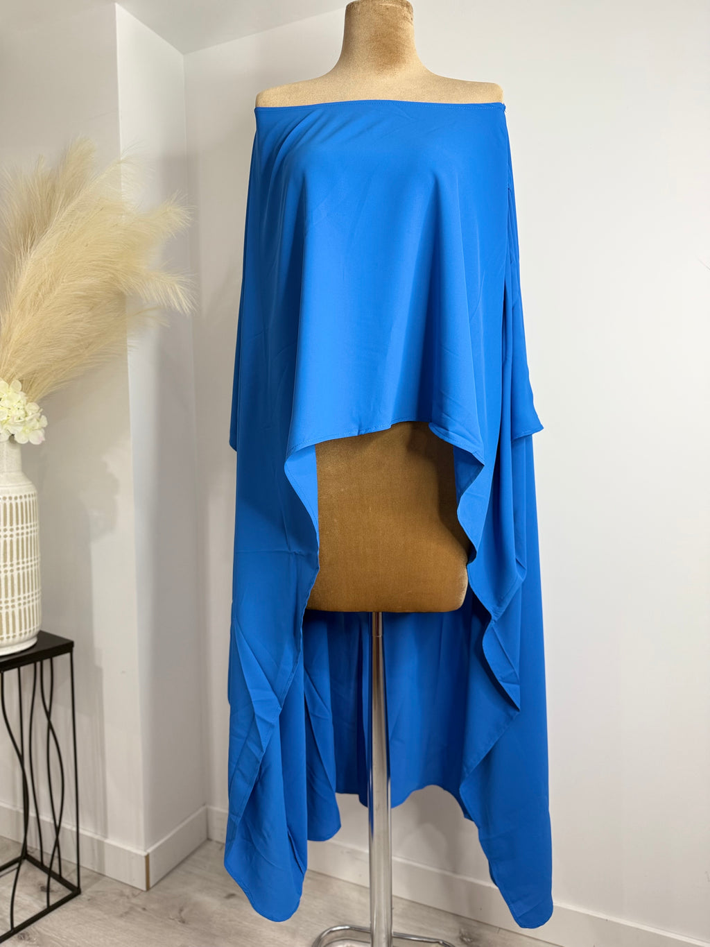 Off shoulder short front long back top