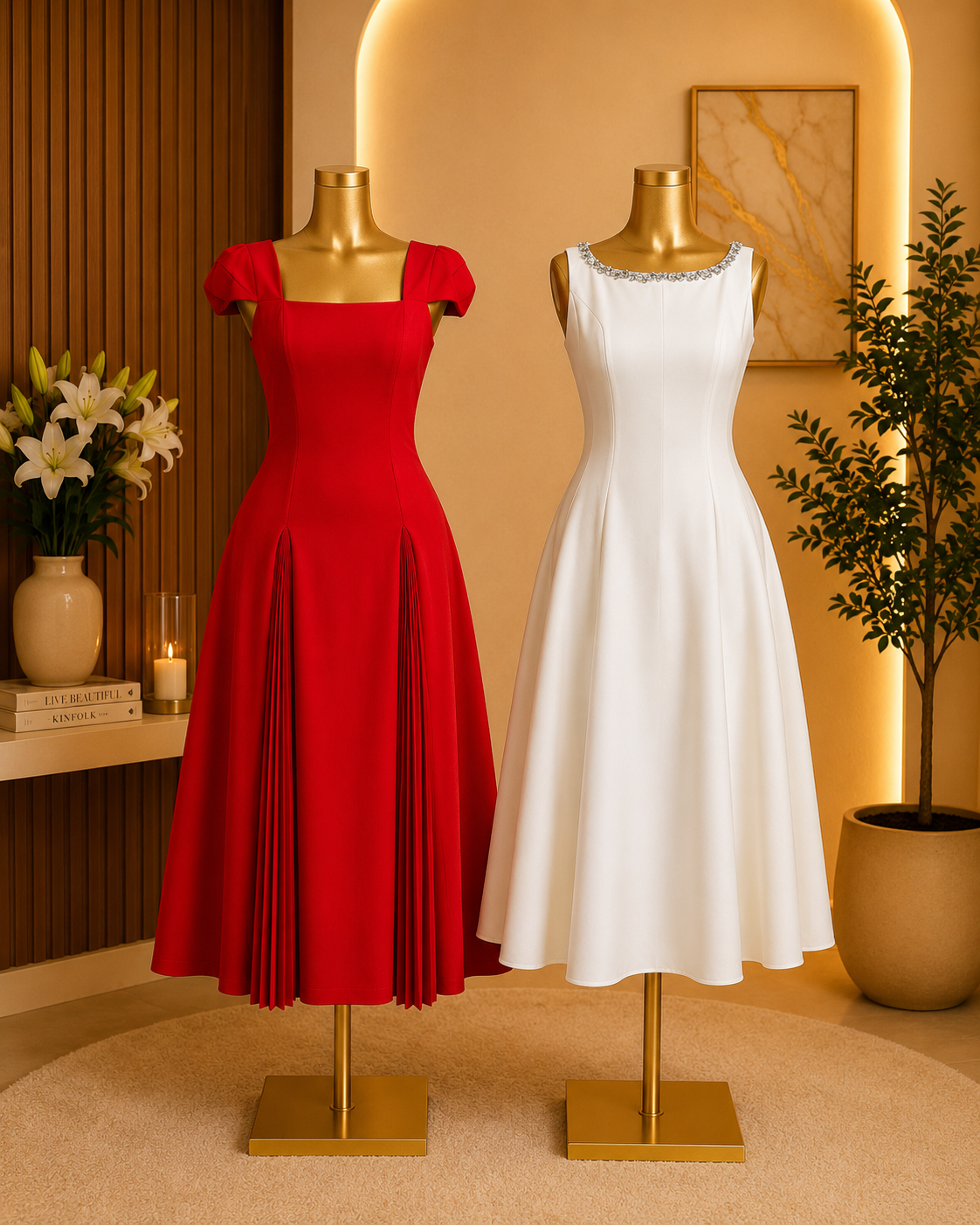 ELEGANT FIT & FLARE DRESS COLLECTION