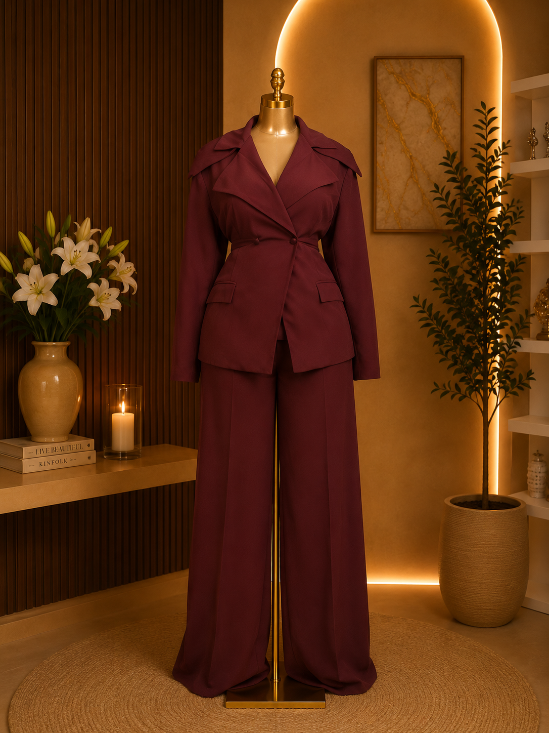 POWER SUIT TWO-PIECE SET
