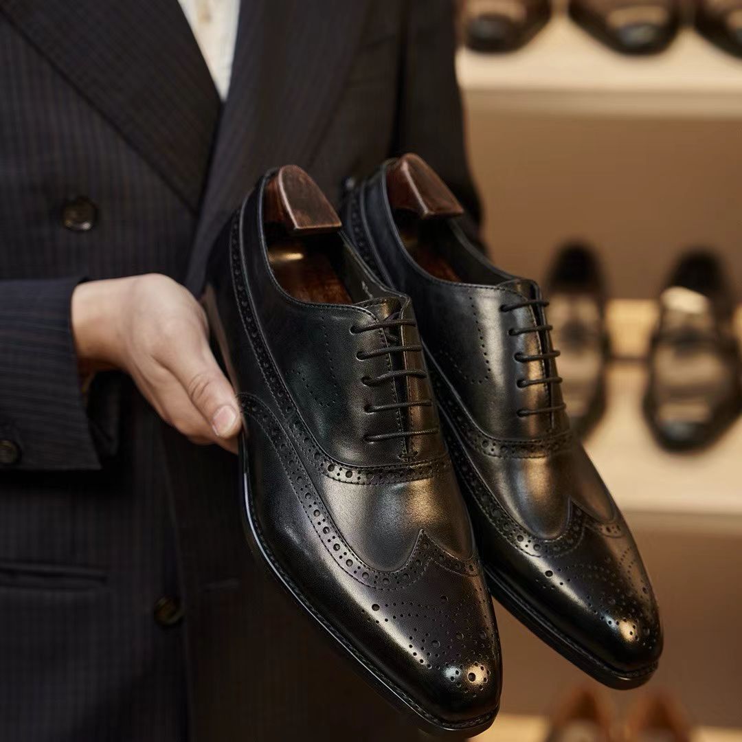 REGAL OXFORD BROGUE SHOES