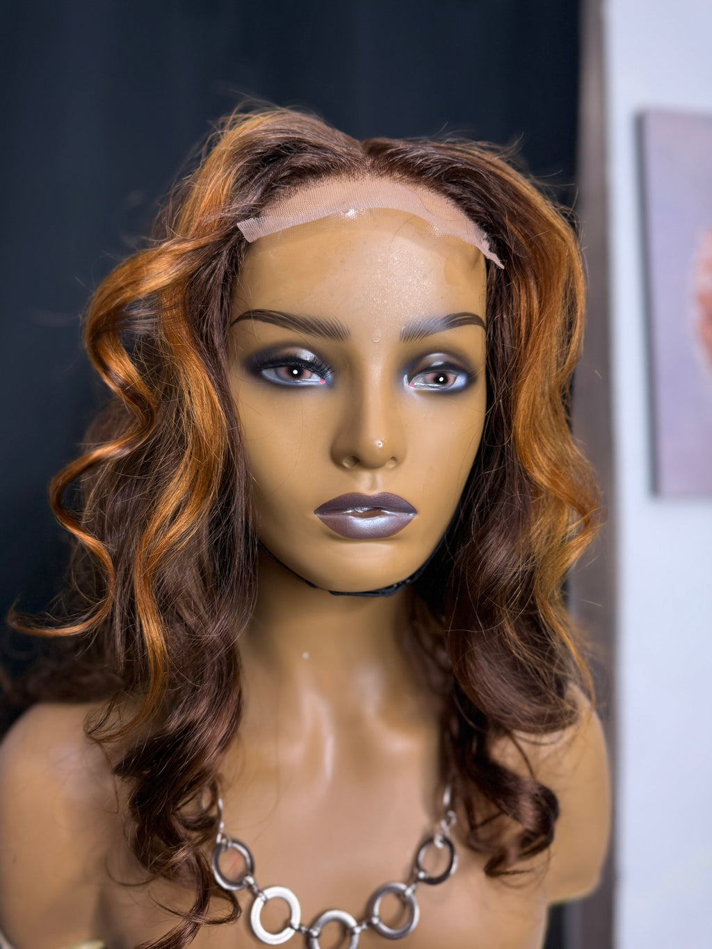 20inches Ombré 5by5 closure wig