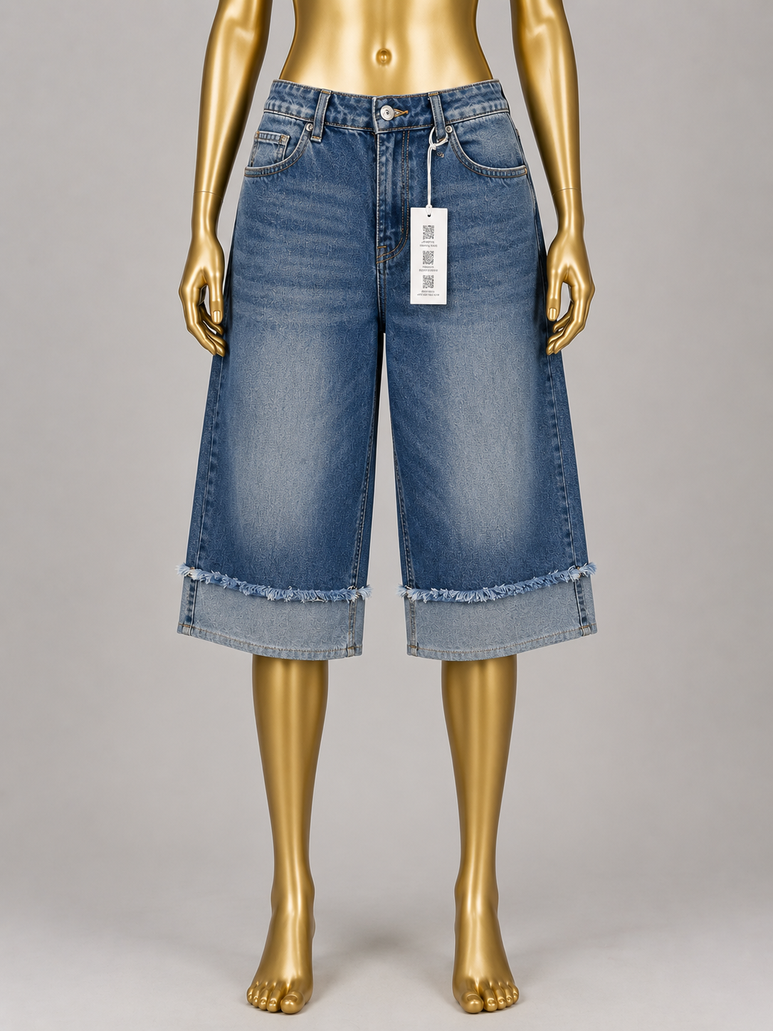 URBAN EDGE DENIM CULOTTES