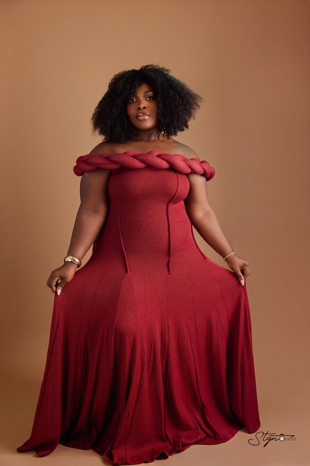 Zima off shoulders Dress