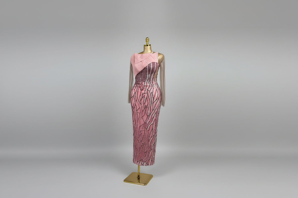 Eloquent Luxury Couture Dress – luxury couture evening dress, view 2 of 3