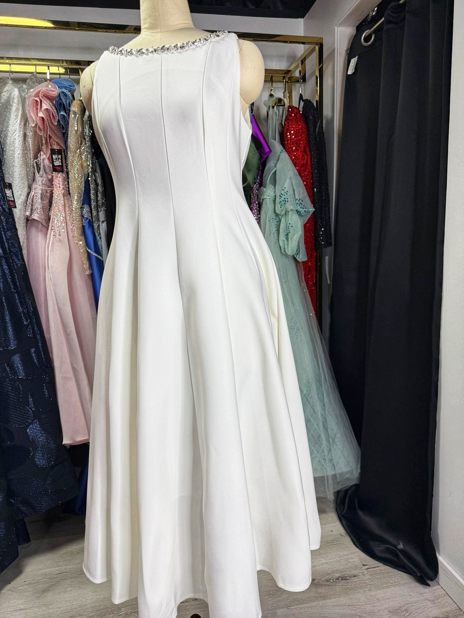 A- Line pleated Dress