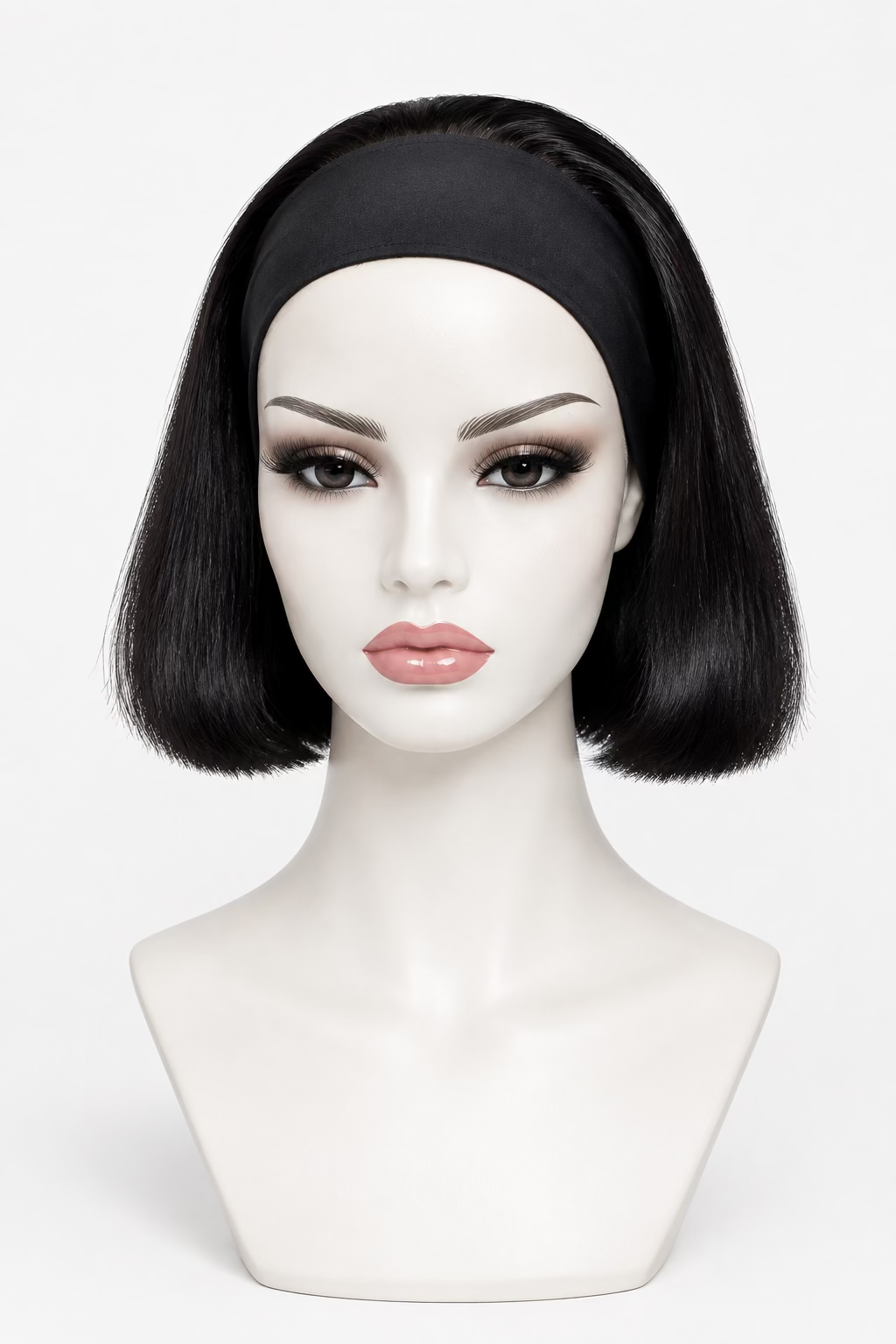 Short Band Bob Wig – 8 inch sleek band bob wig, view 2 of 2