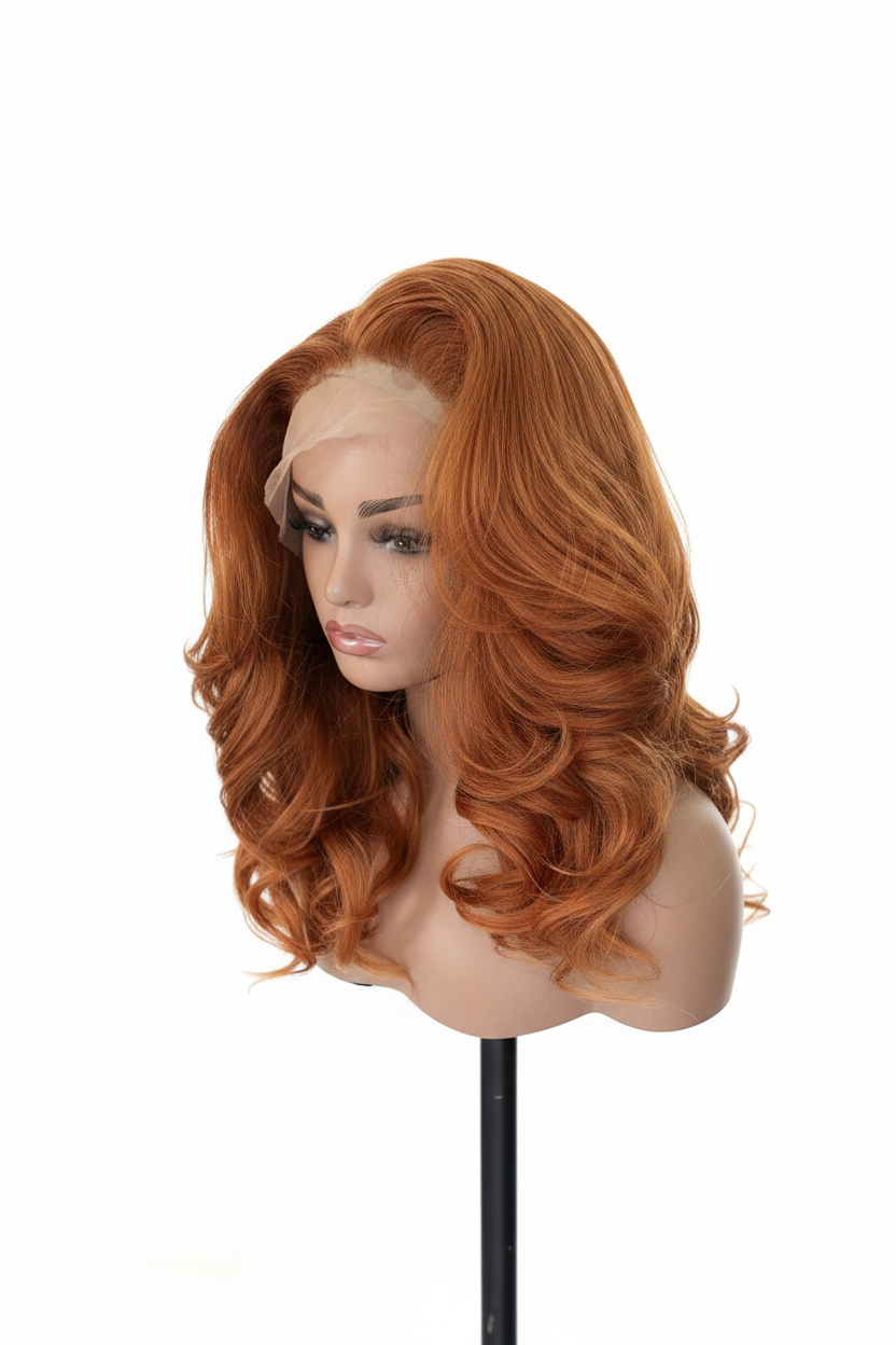 GINGER BOB WIG