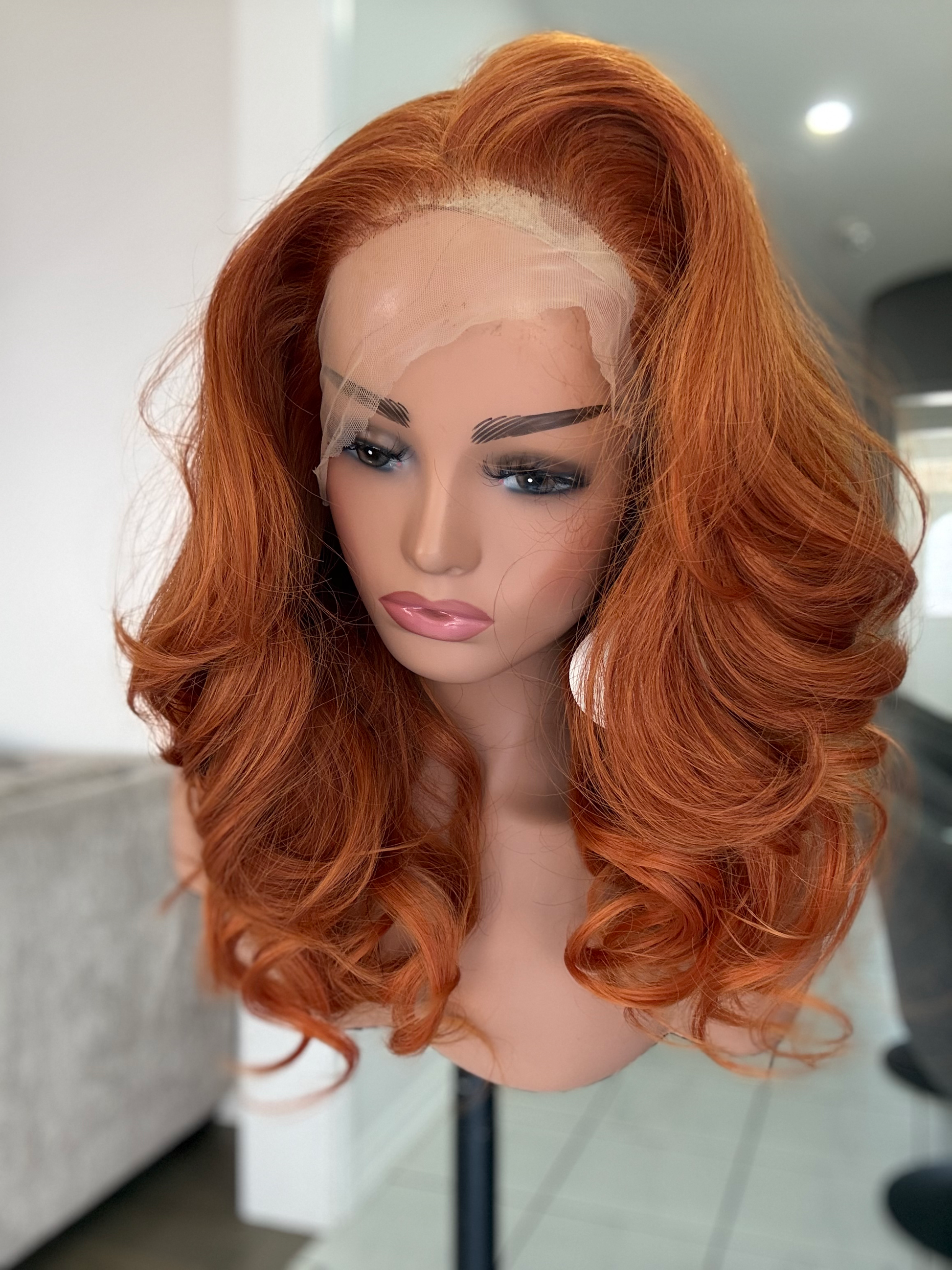 GINGER BOB WIG