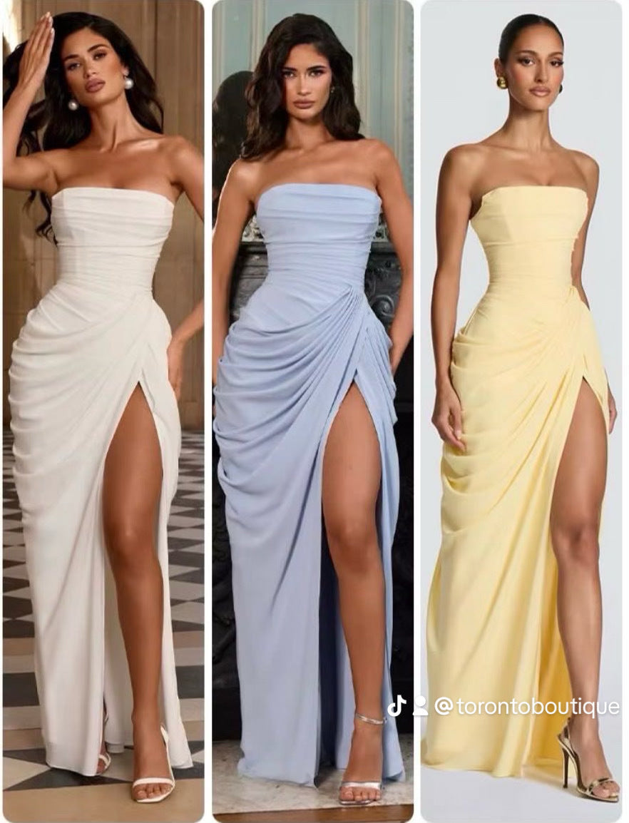STRAPLESS GOWN COLLECTION