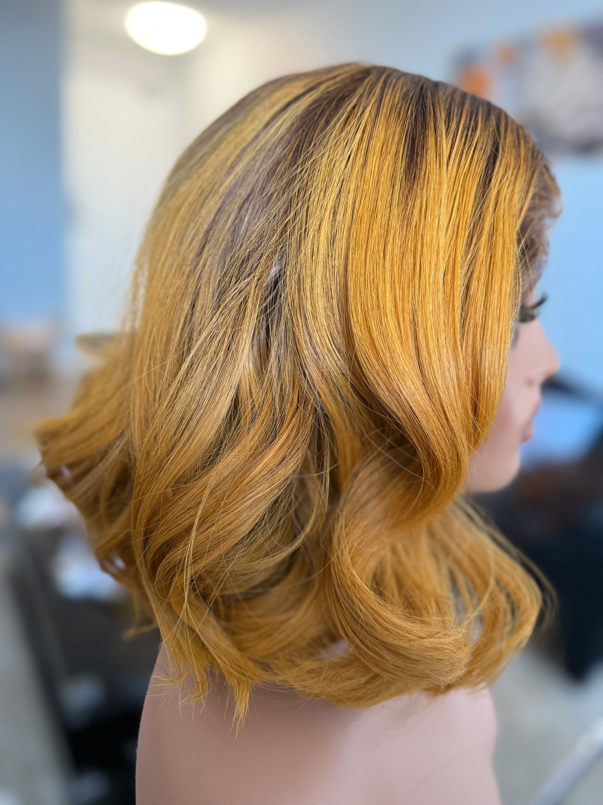 HONEY BLOND WIG