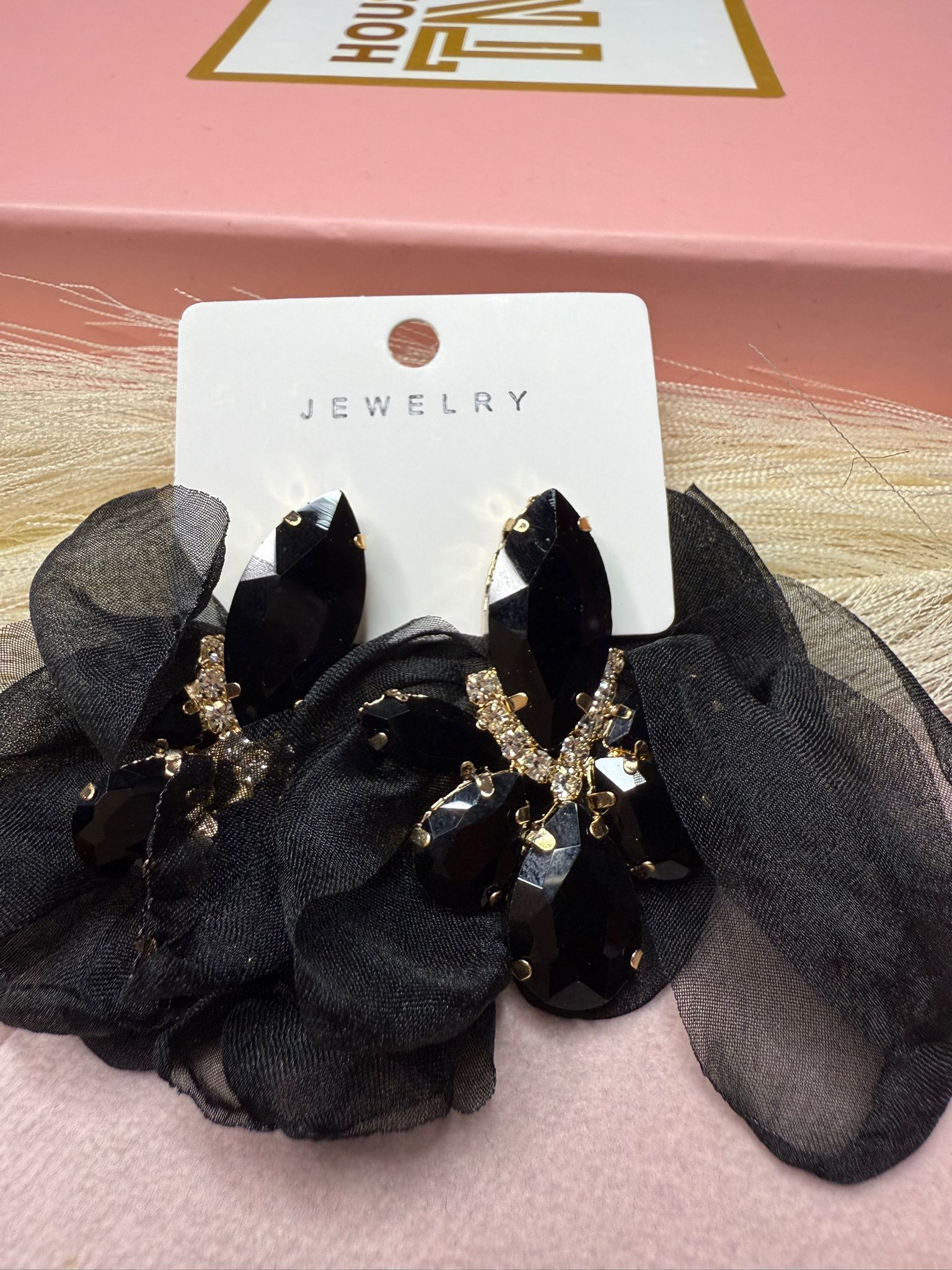Midnight Blossom Earrings