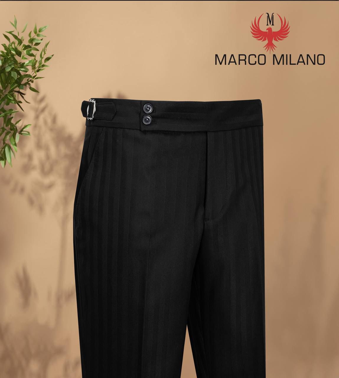 Milano Obsidian Trousers