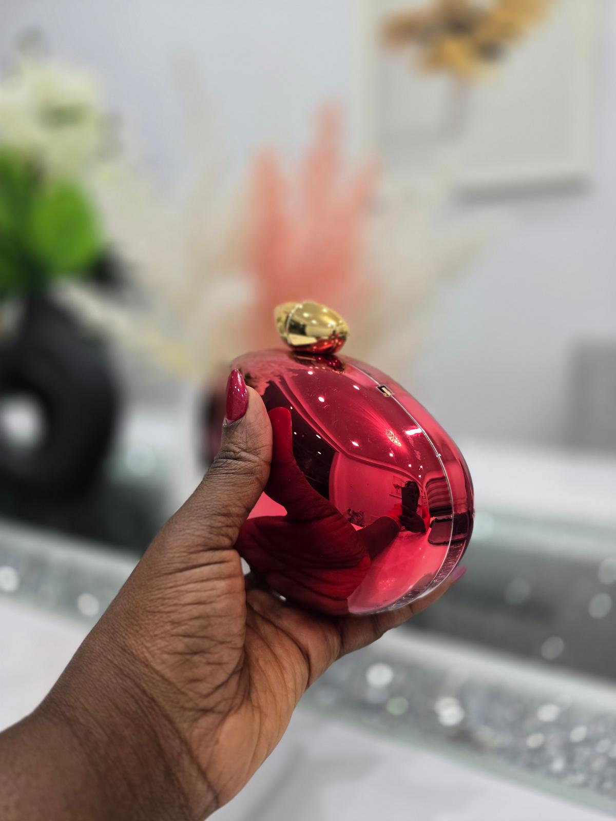 Ruby Elegance Clutch