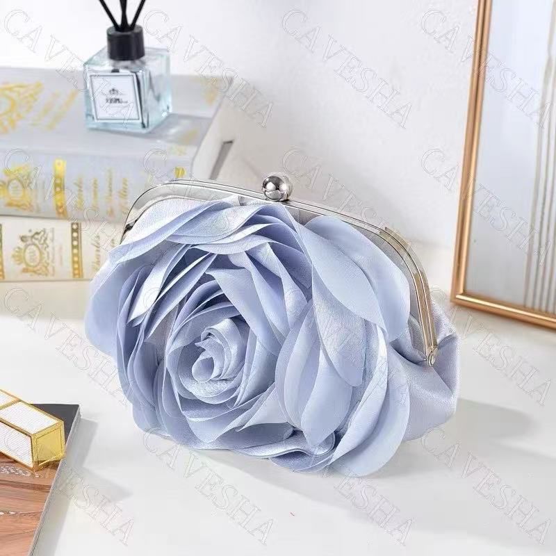 Lavender flower clutch – Lavender Blossom Clutch by House of TML