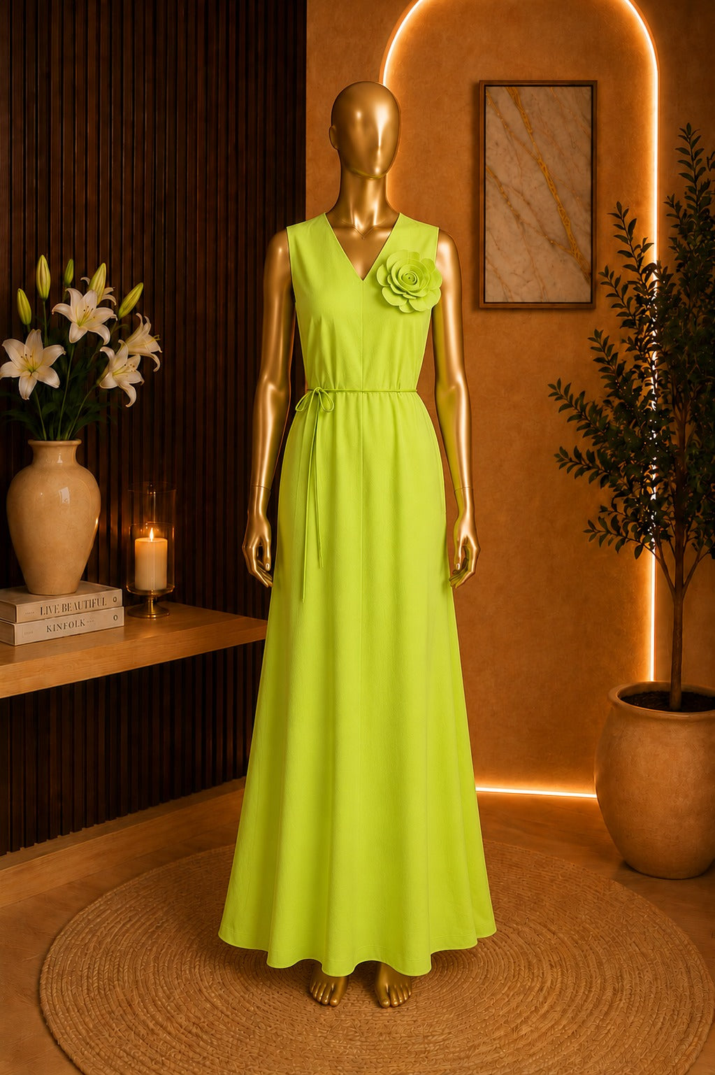 LIME BLOSSOM MAXI