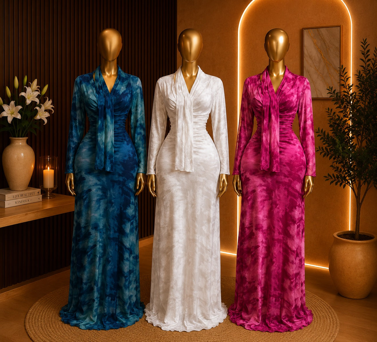TIE-DYE LUXE MAXI