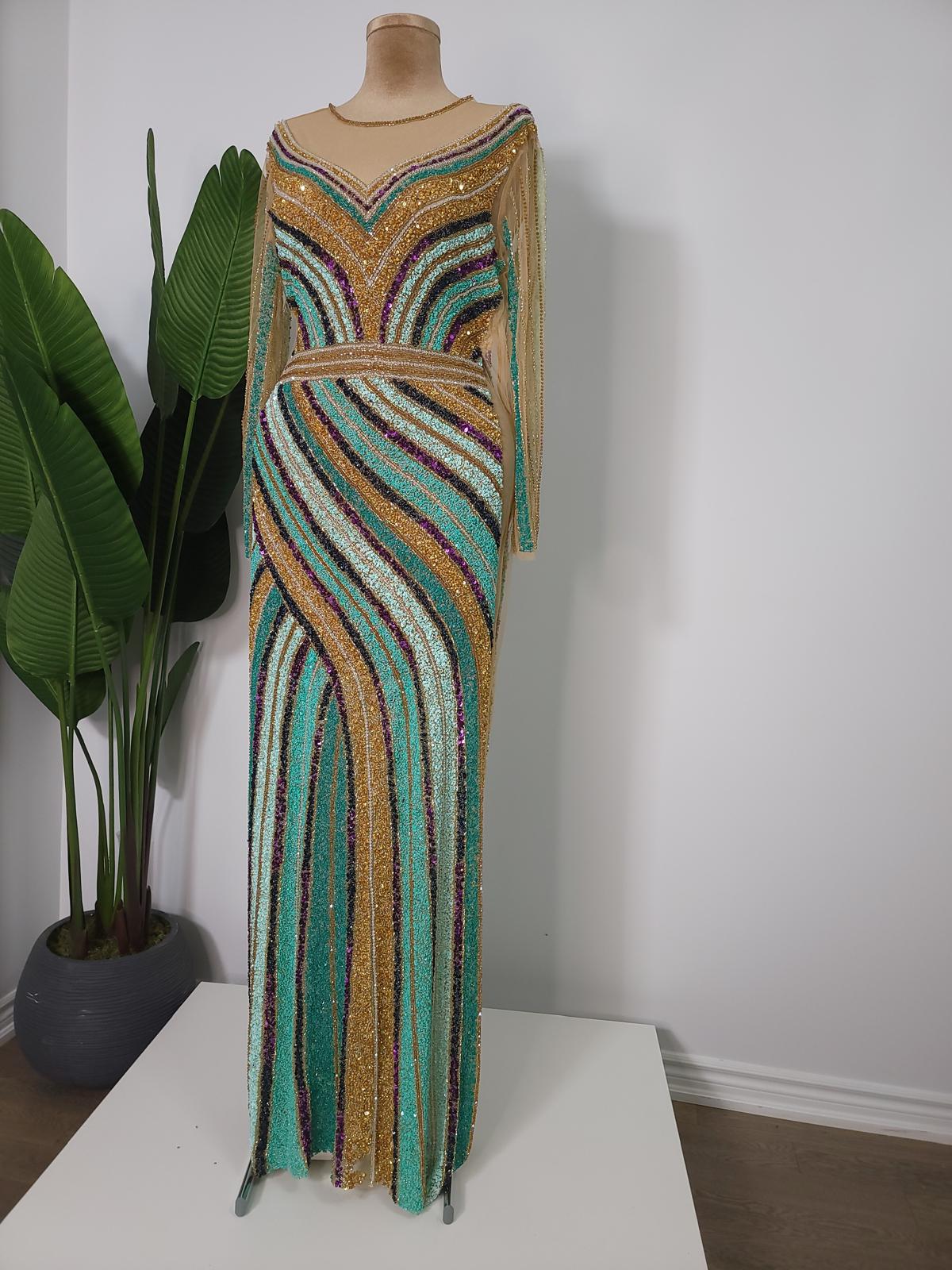 Zima Custom Design Dress – custom design occasion dress, view 3 of 3