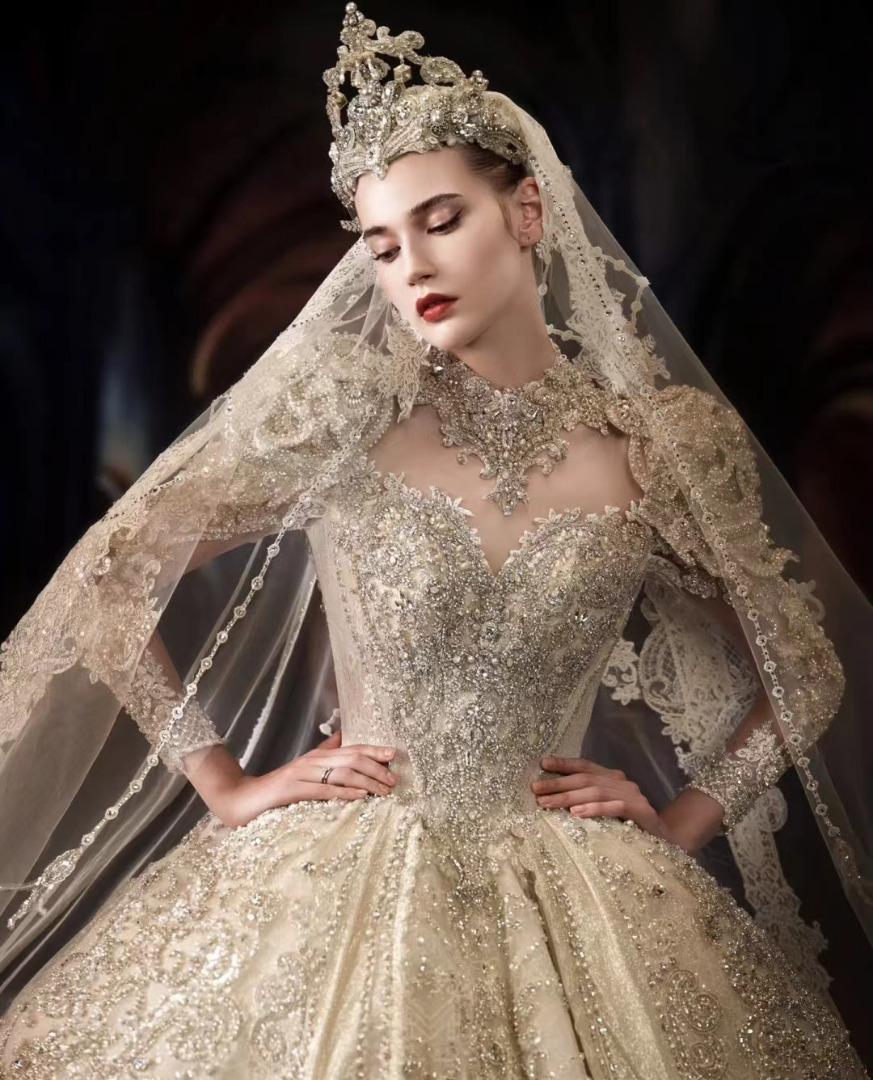 Ball gown wedding dress – Celine Ball Wedding Dress #022 by House of TML