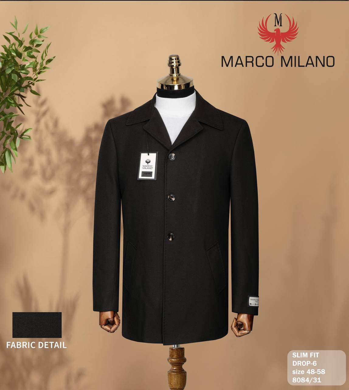 Milano Onyx Single-Breasted Suit