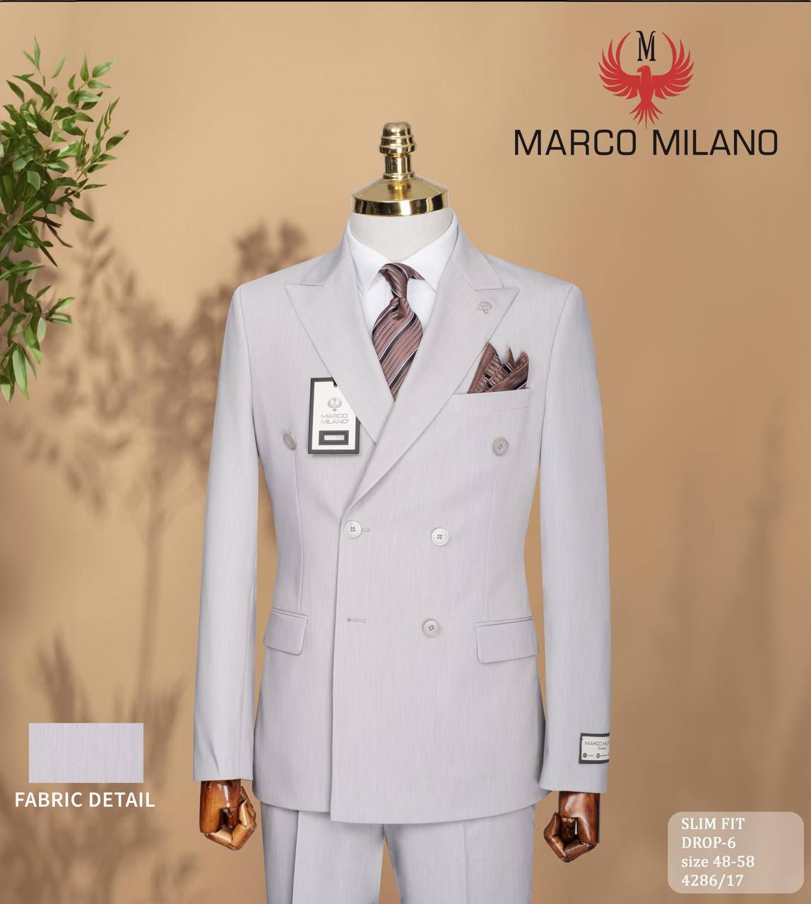 Milano Slate Executive Suit