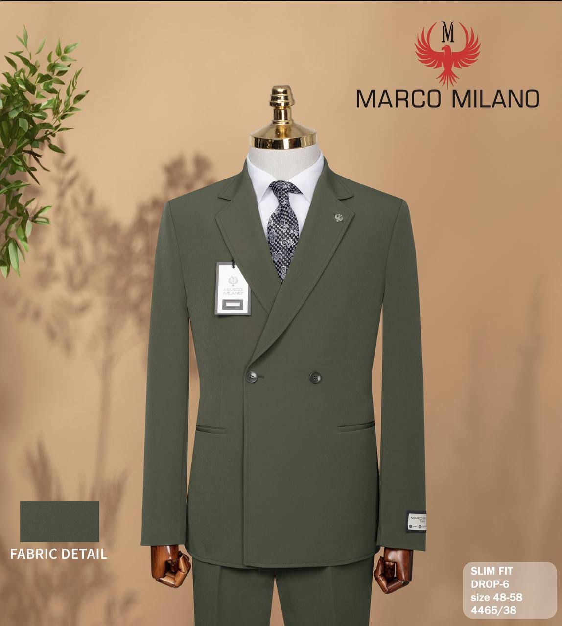 Milano Slate Executive Suit