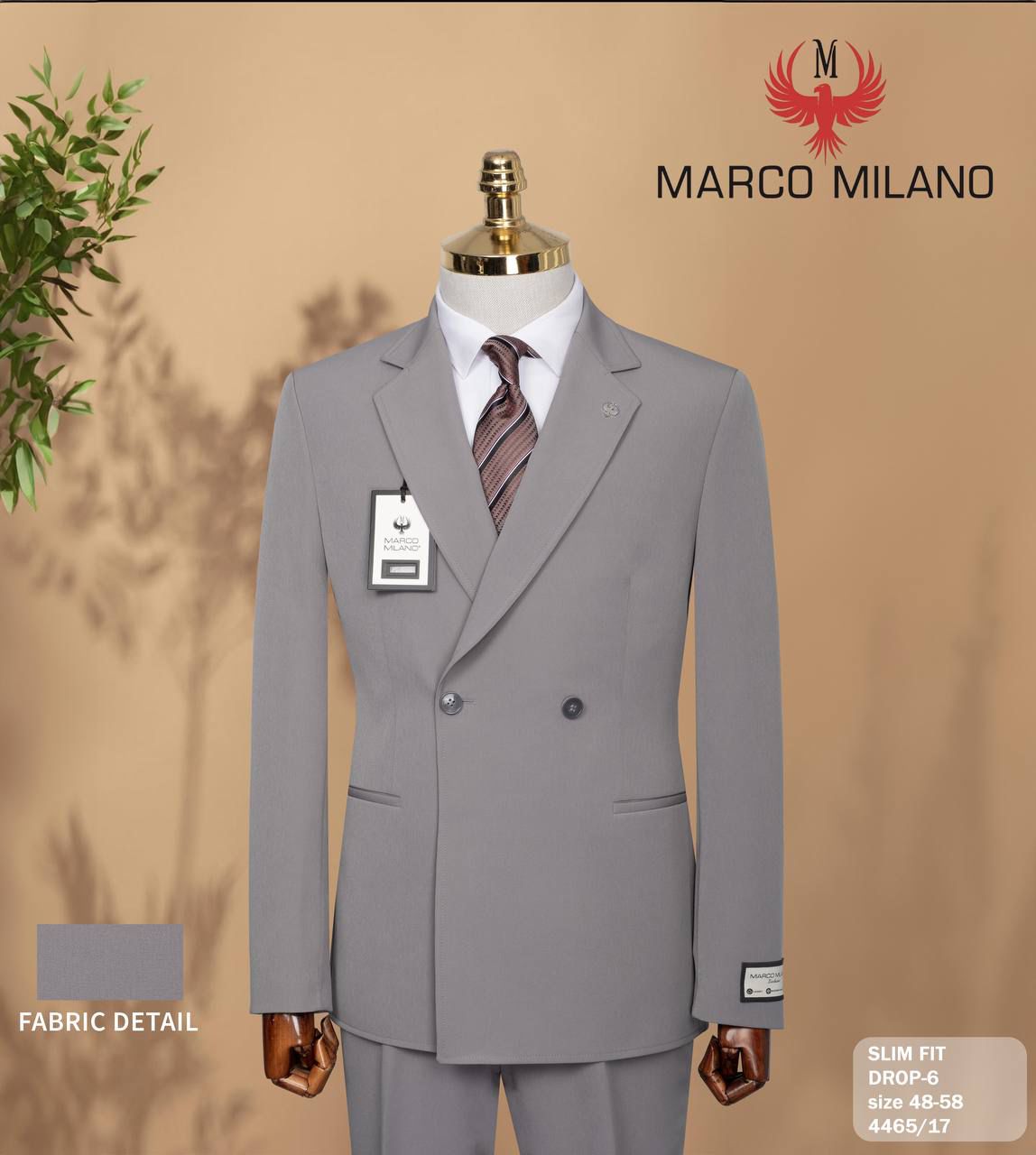 Milano Slate Executive Suit