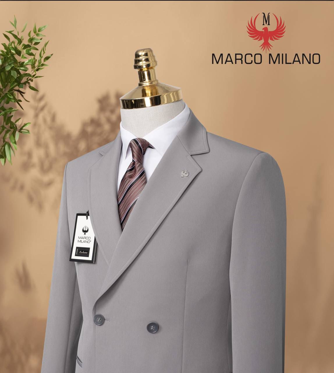 Milano Slate Executive Suit