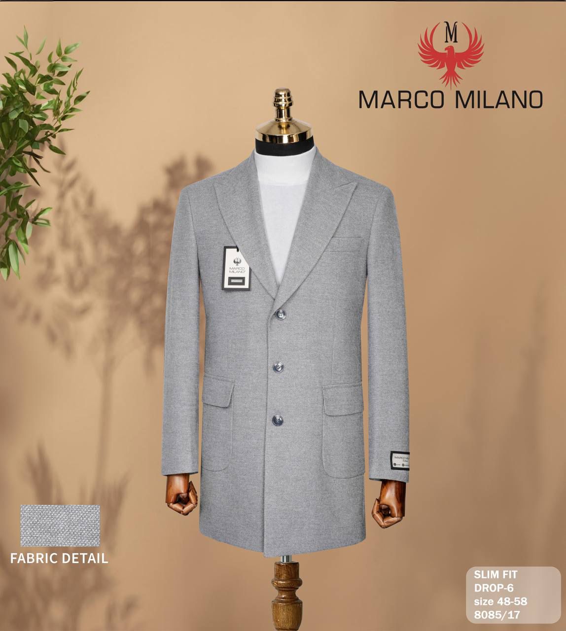 Milano Frost Single-Breasted Suit