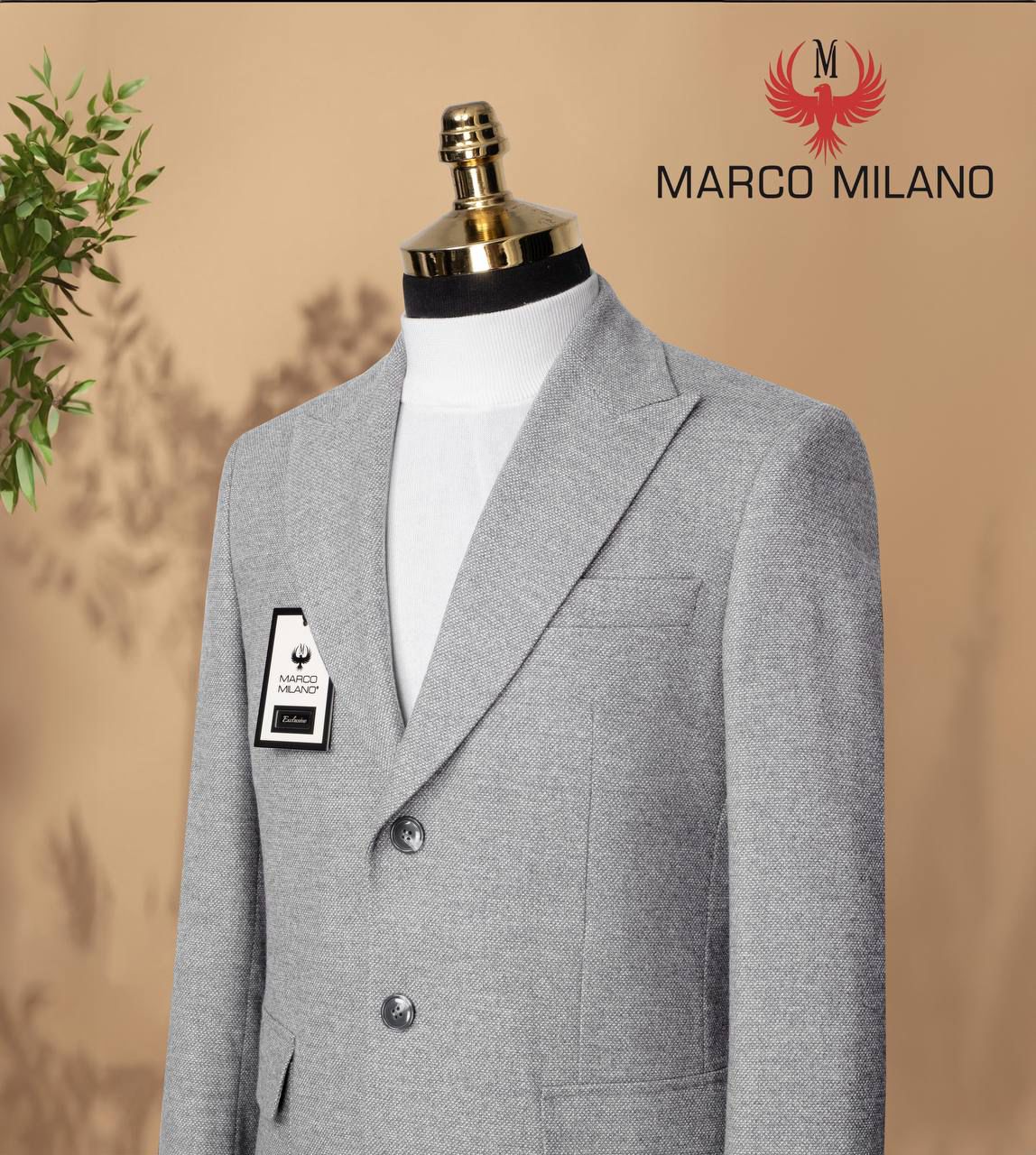 Milano Frost Single-Breasted Suit