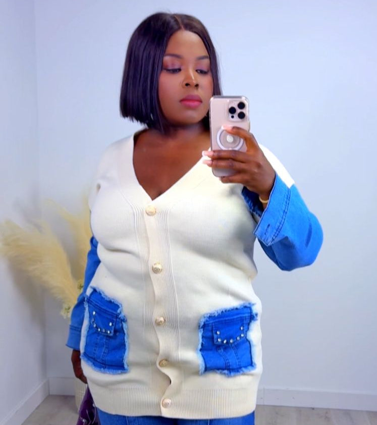 Coastal Chic Ensemble (Top & Jeans)