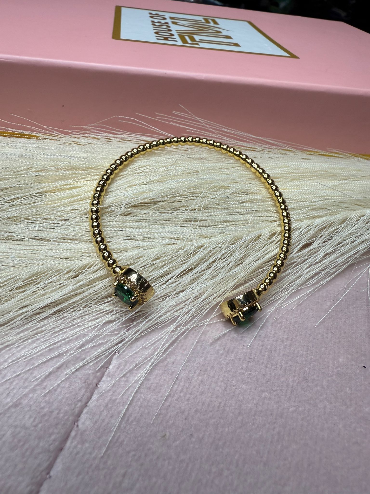 Emerald Essence Bangle