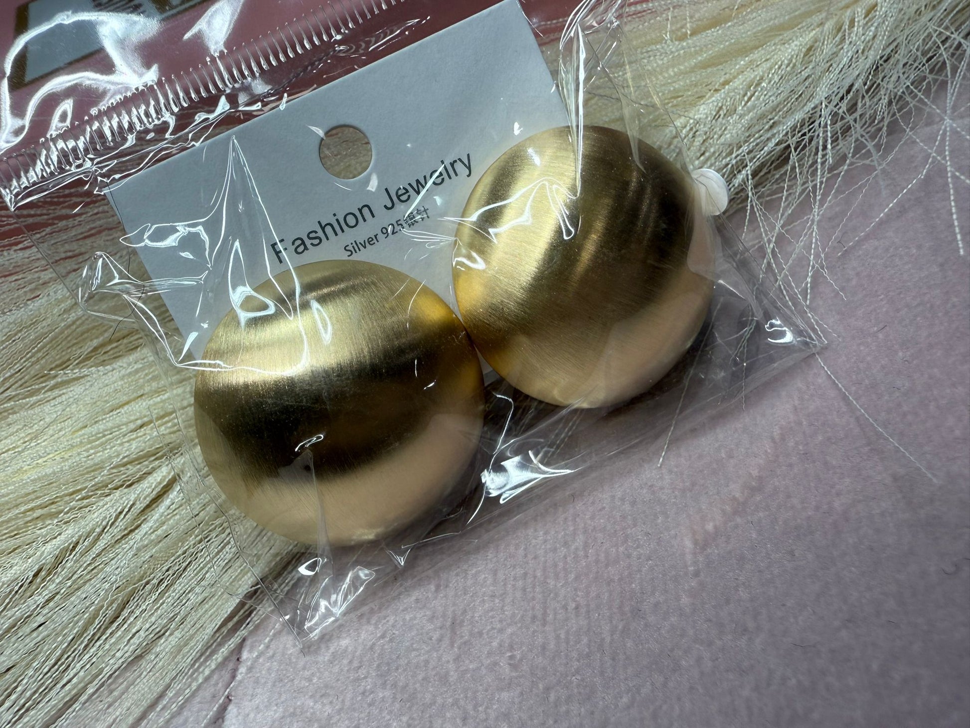 Sphere Stud Earrings