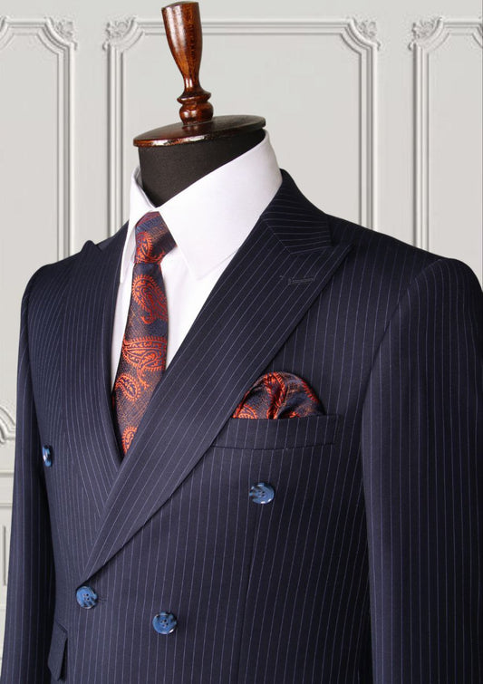 LUXURY MEN SUIT - PINSTRIPE 2 image 0