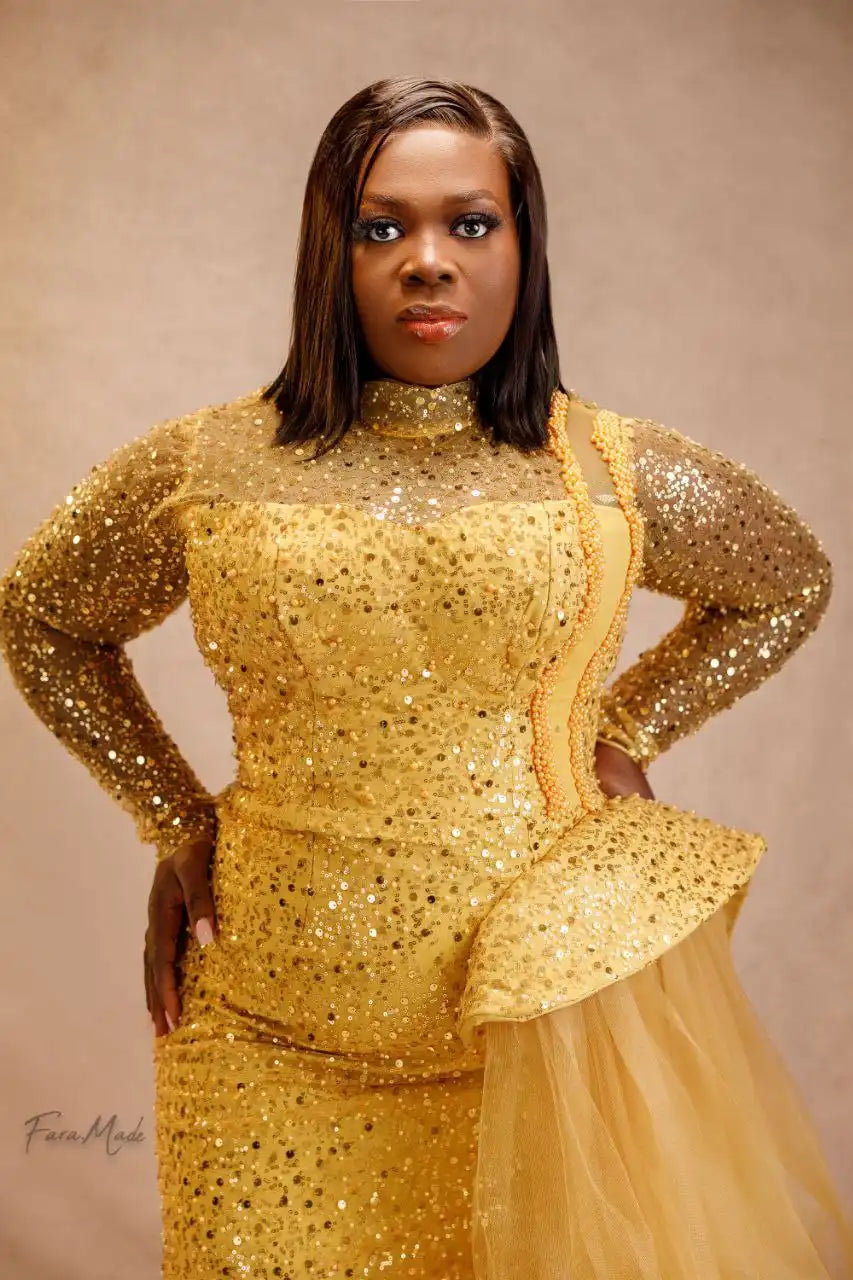Custom made dress in any size and fabric – Dija Custom Dress by House of TML