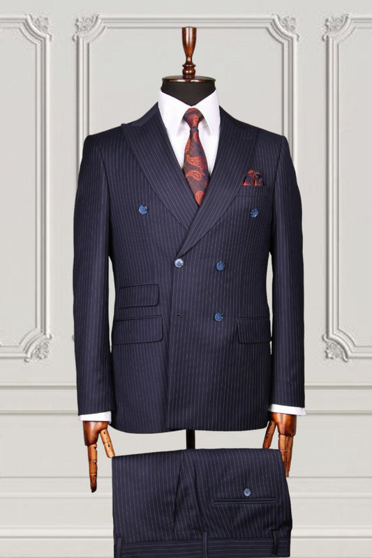 LUXURY MEN SUIT - PINSTRIPE 2 image 1