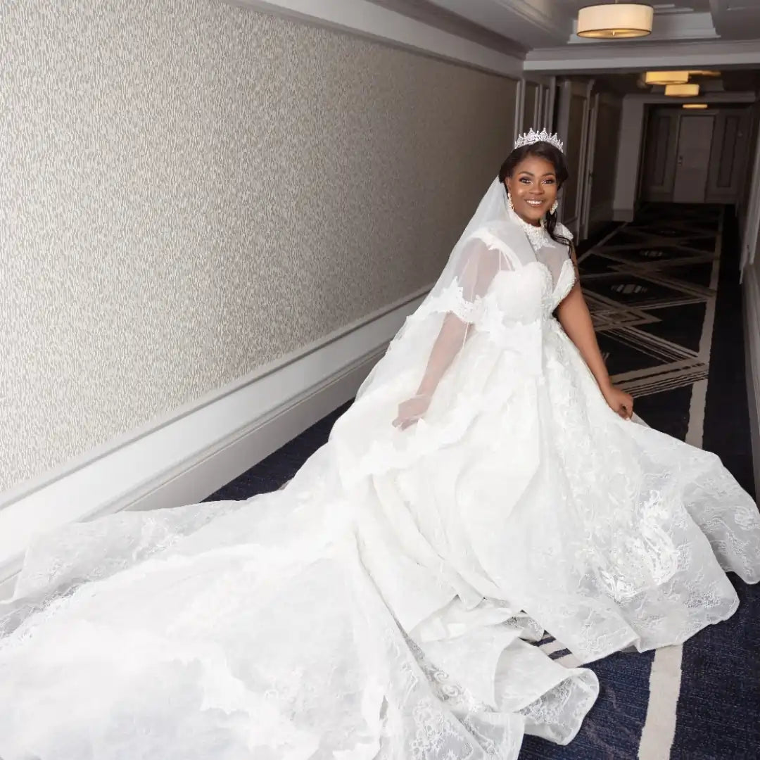 Off-white ball wedding dress – Ball Wedding Dress #001 by House of TML