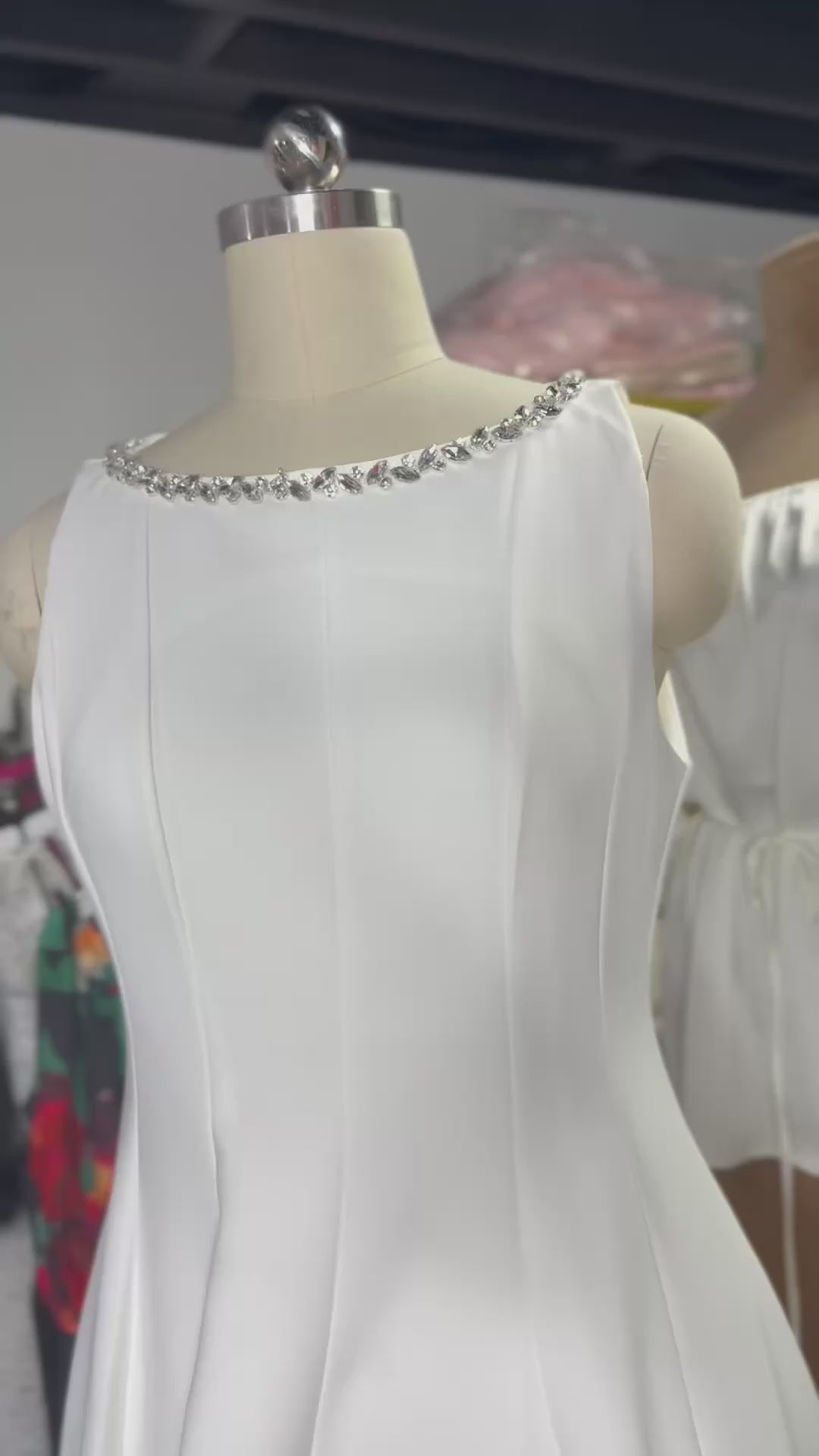 A- Line pleated Dress